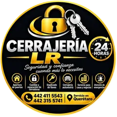 Logotipo de Cerrajería LR